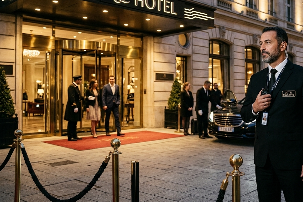 Vigilanza e sicurezza in hotel e strutture alberghiere