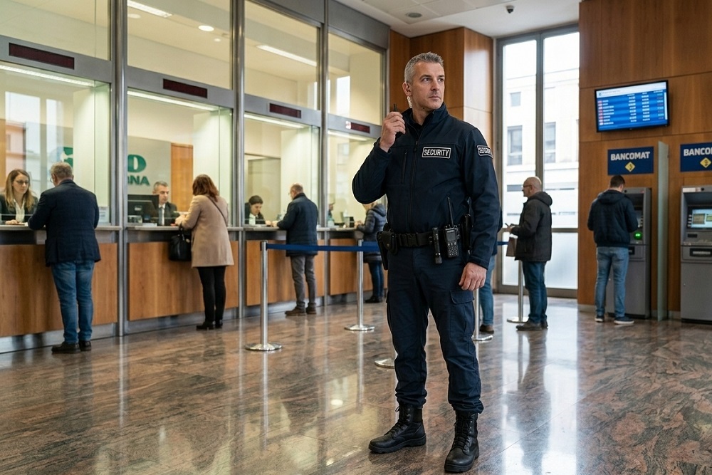 I servizi di vigilanza per banche e istituti di credito